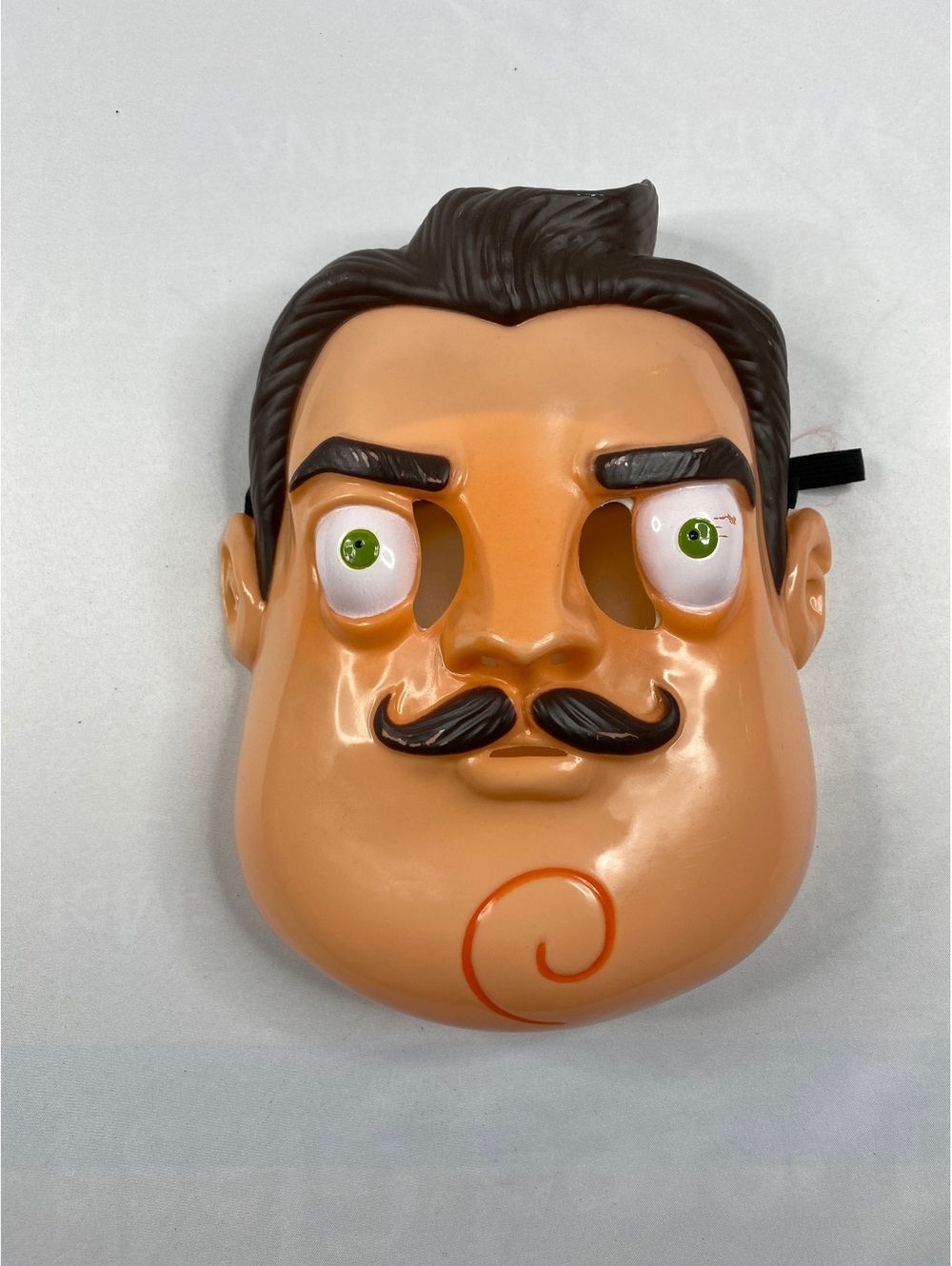 Mustached face costume mask